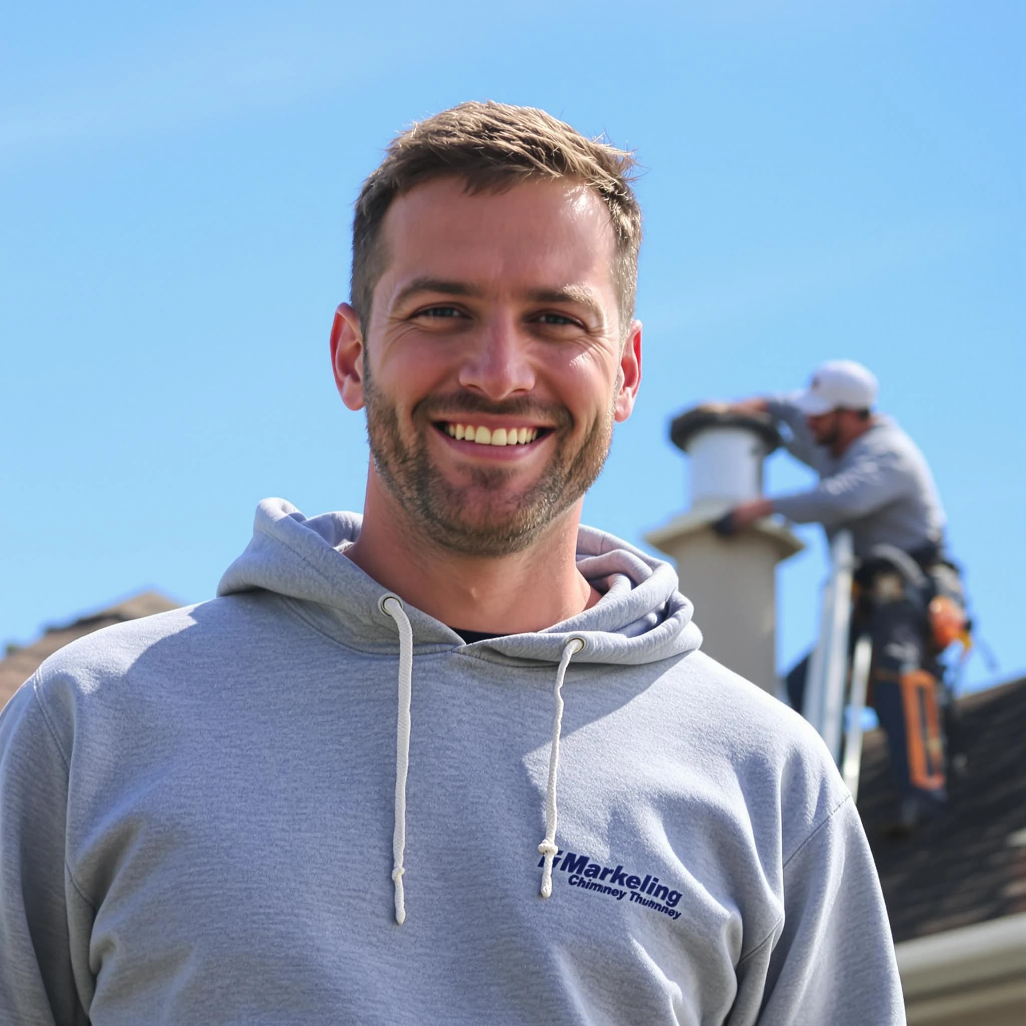 The Conley Chimney Sweep team.