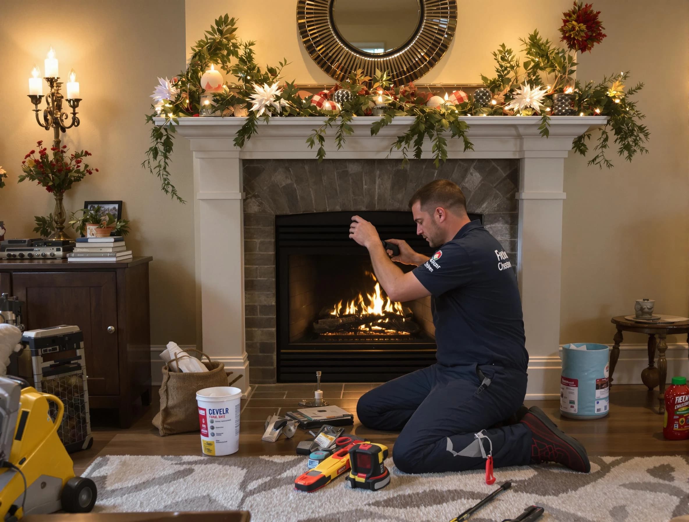 Conley Chimney Sweep offering fireplace maintenance services in Conley, GA